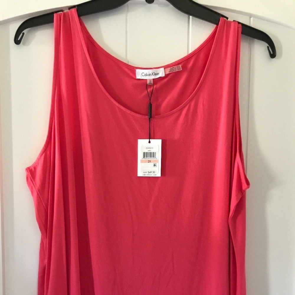 Calvin Klein Soft Tank Top 2X - Picture 9 of 16